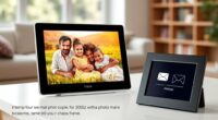 email enabled digital photo frames