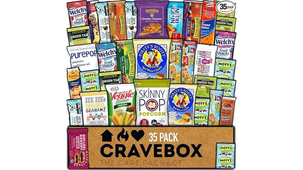 healthy snack variety box