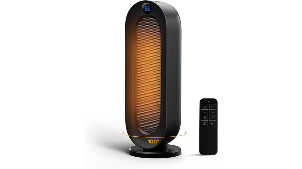 indoor 1500w oscillating tower