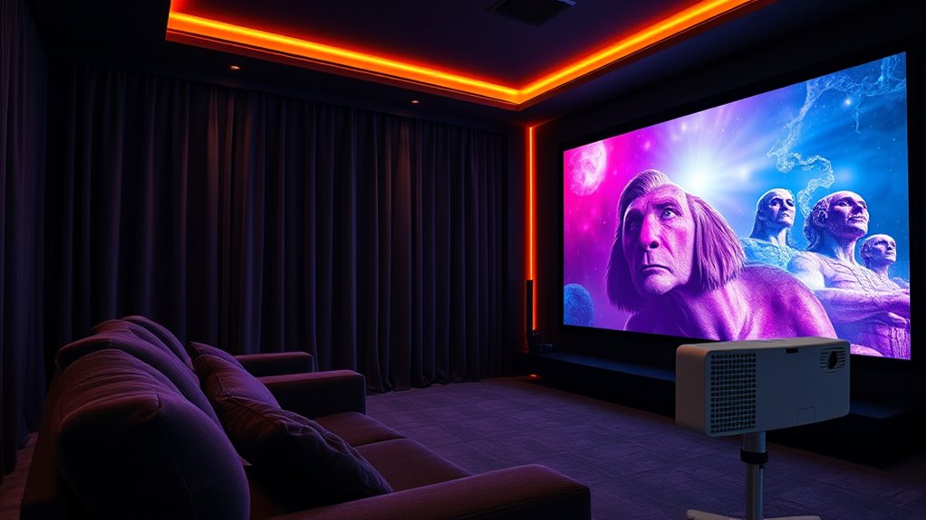 key home theater projector factors