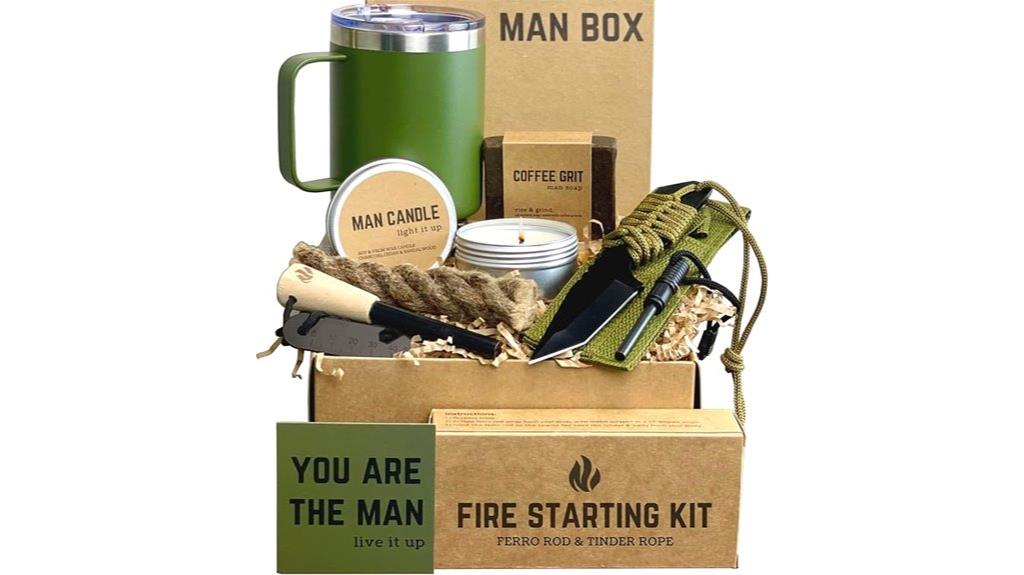 men s camping gift box