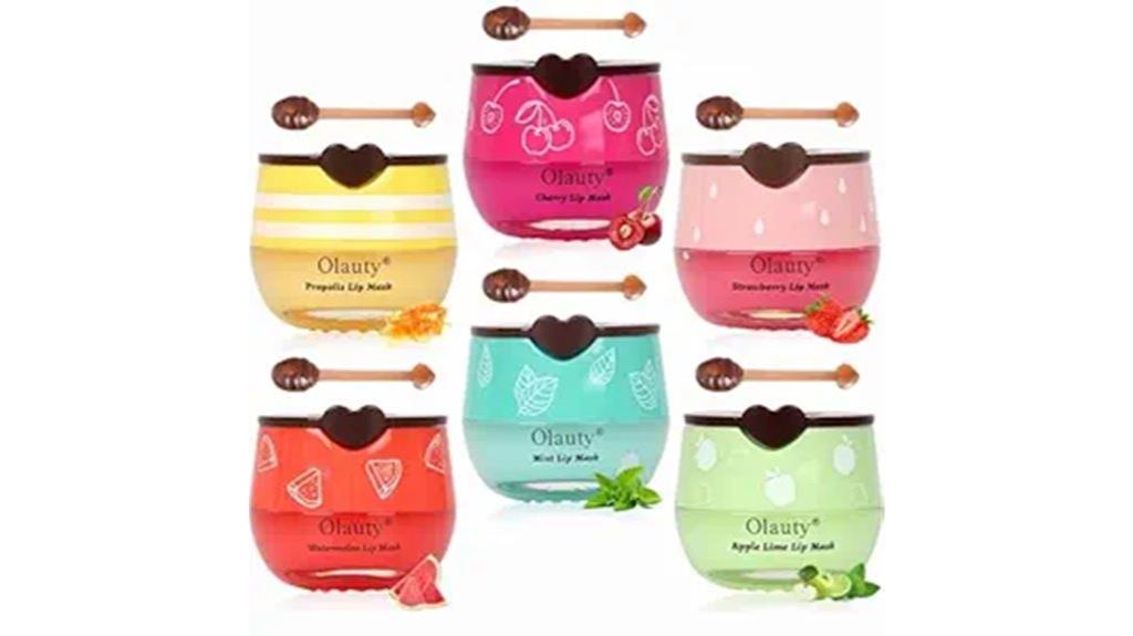 six pack honey lip mask