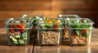 top glass meal prep containers