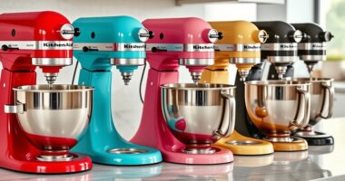 top kitchenaid mixer colors