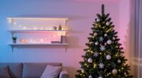 chic color changing christmas