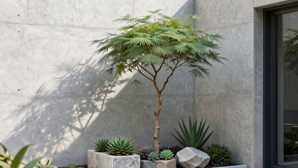 compact vertical tree growth
