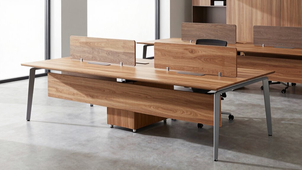 consistent desk proportions unify