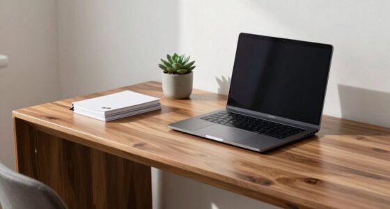 desk proportions enhance aesthetics