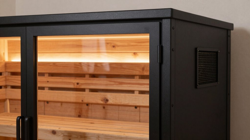 durable moisture resistant sauna materials