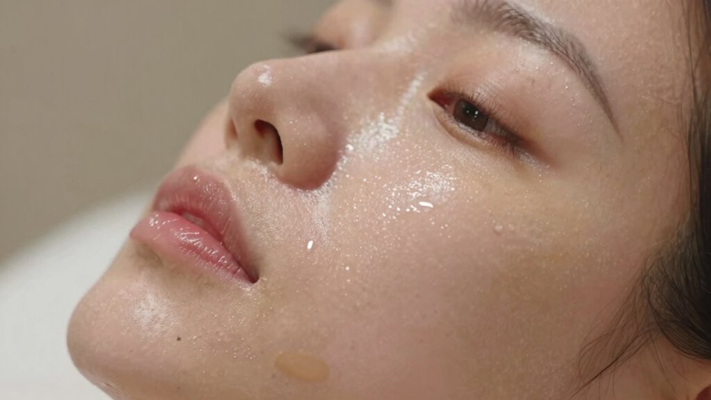 enhanced skin texture and radiance