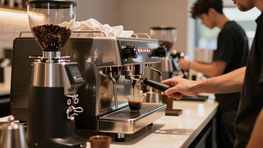 fast efficient coffee service