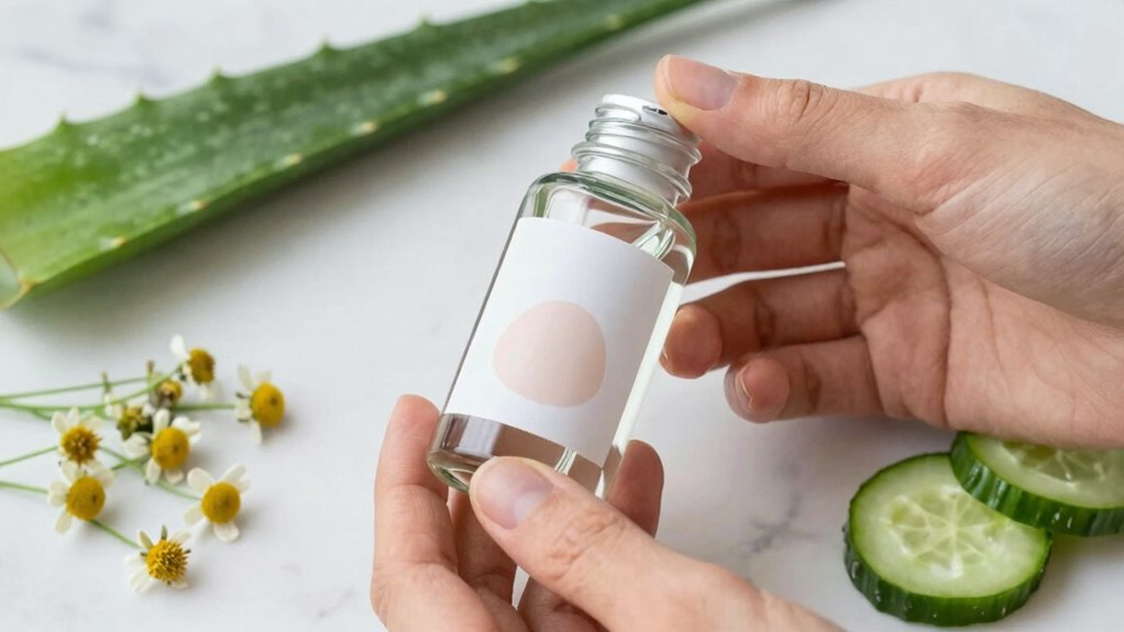 gentle calming skincare ingredients