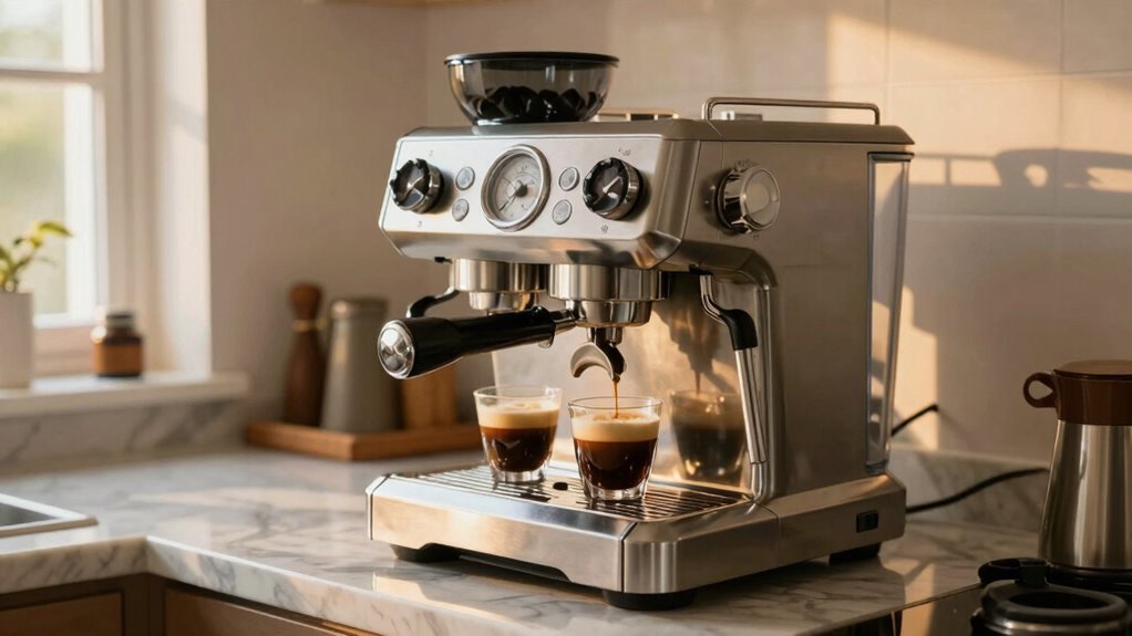high quality efficient espresso brewing