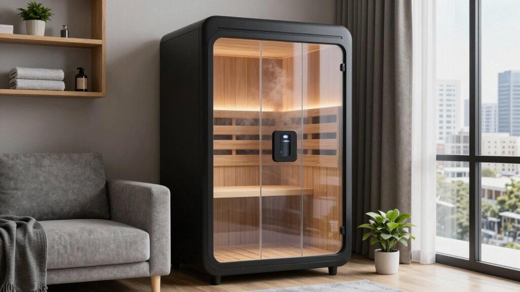 key features for safe sauna