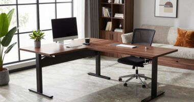 l shaped desk trend