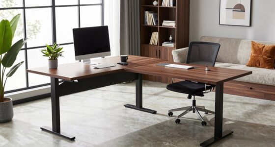 l shaped desk trend