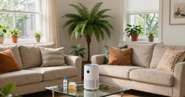 living room allergy concerns