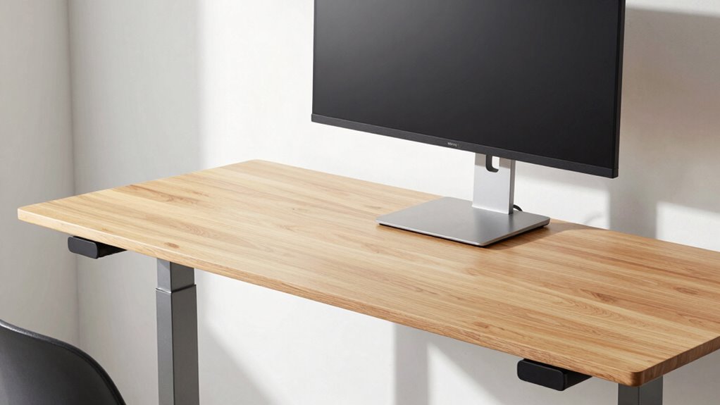 monitor at eye level