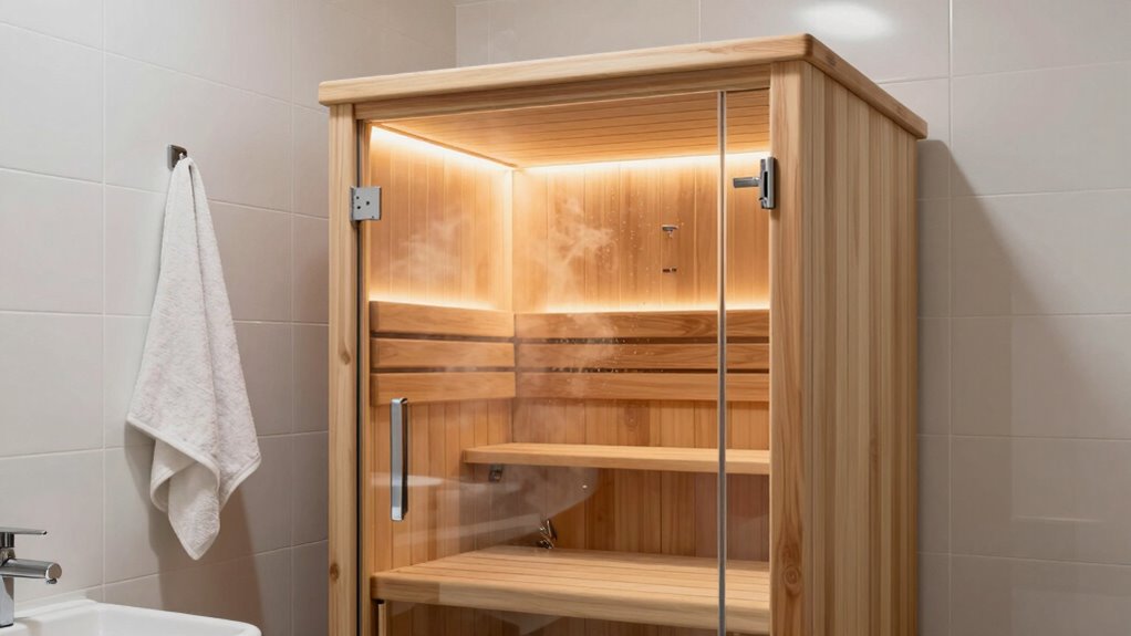 portable sauna enhances relaxation