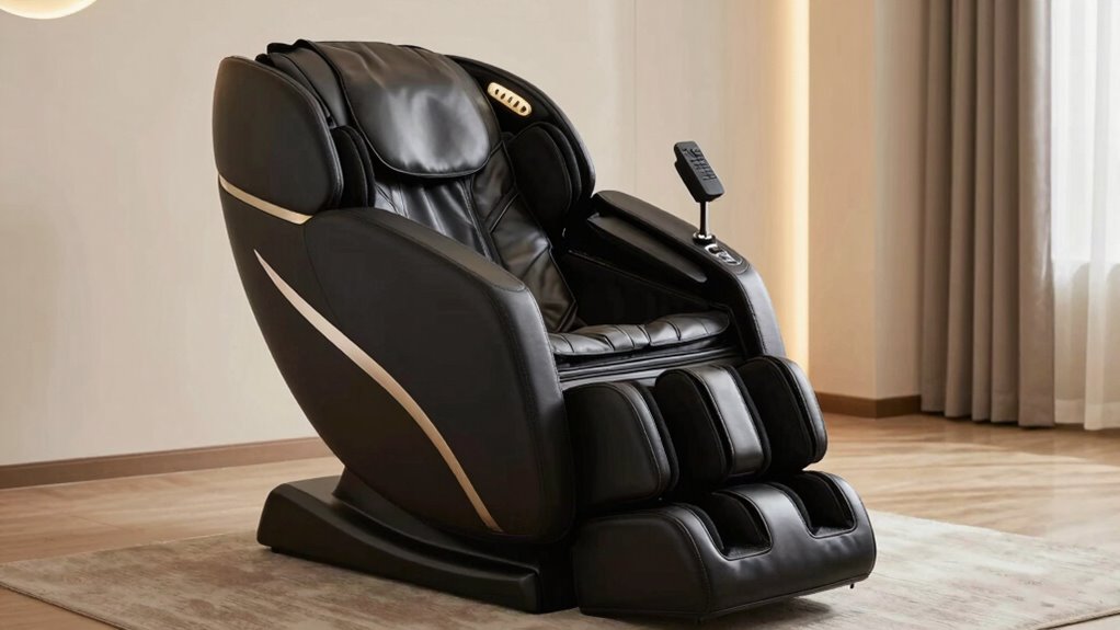 recovery focused massage chair features
