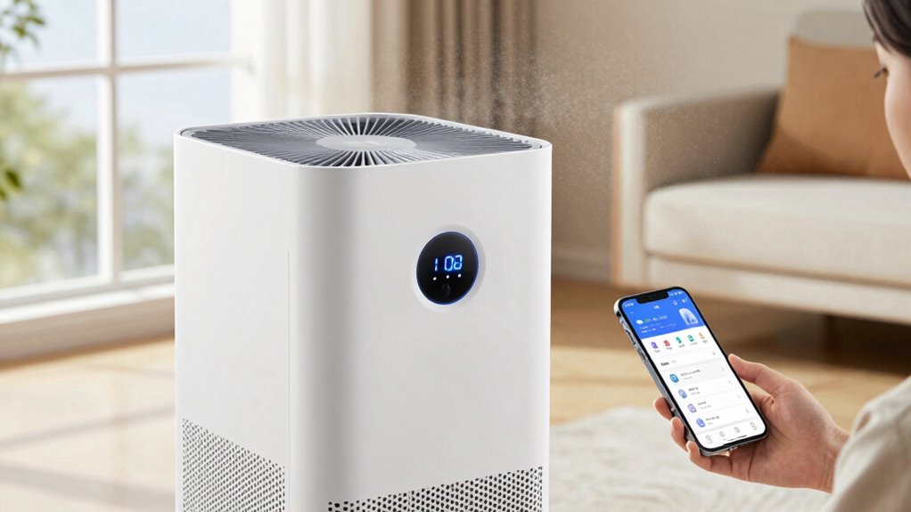 smart app controlled air purifier