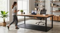 adding walking pads at desks