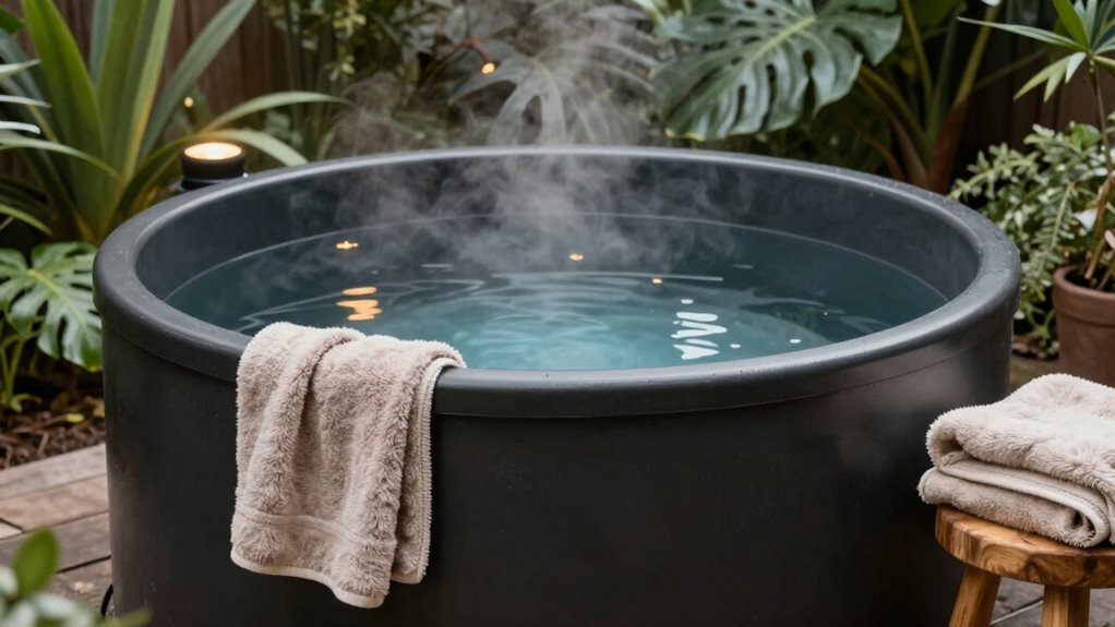comfort enhancing cold plunge tips