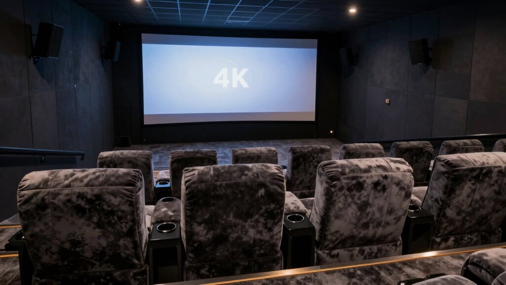 comfortable adjustable theater seating