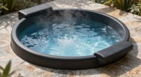 comfortable cold plunge experience