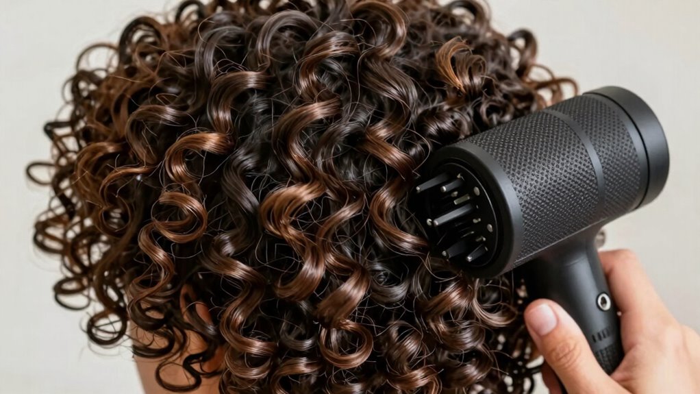 determine curl pattern properly