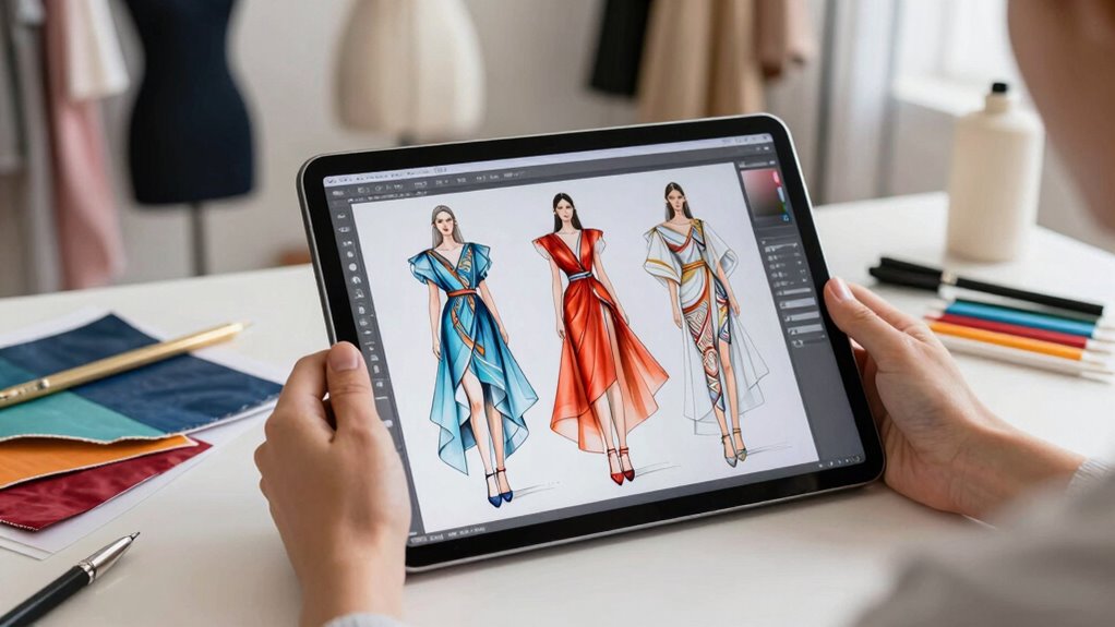 digital fashion sketching tools