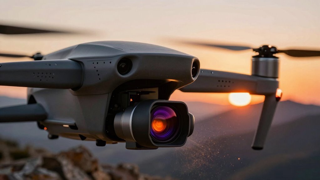 enhance cinematic drone footage