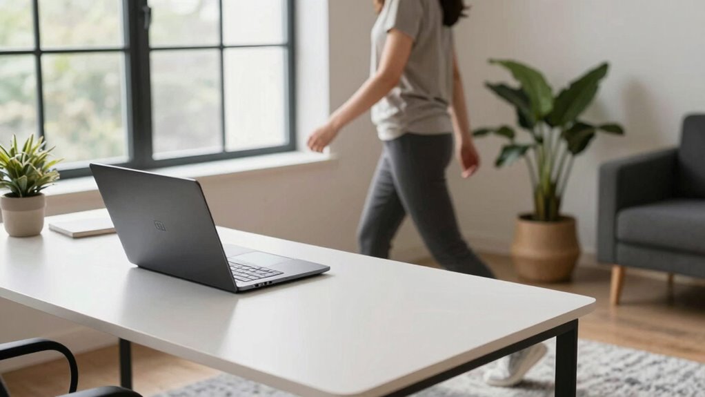 indoor walking promotes productivity