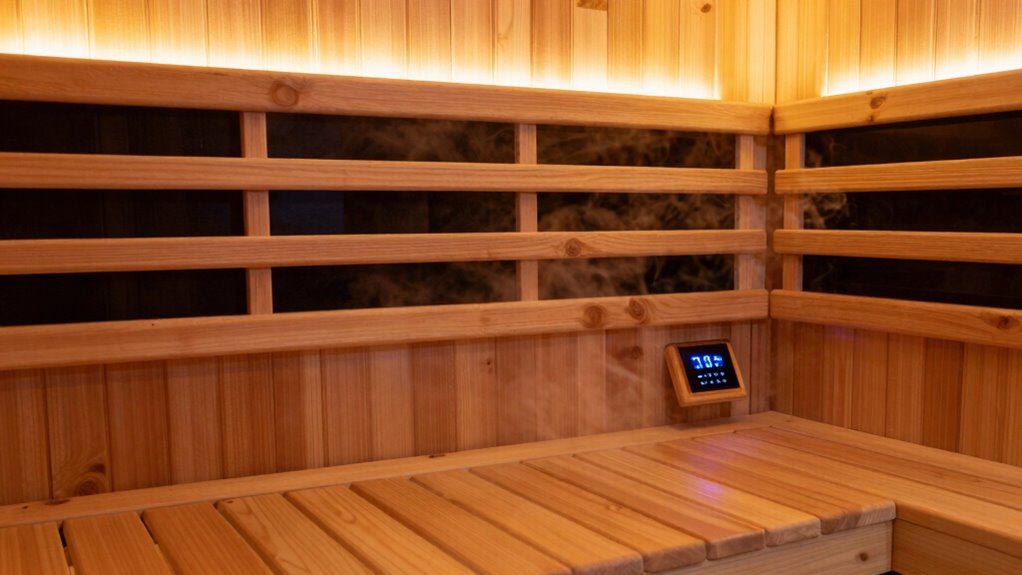 infrared sauna key features