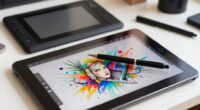 integrated screens enhance creativity