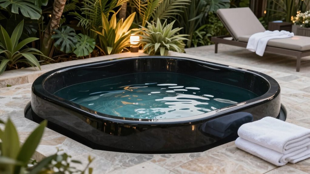 luxury cold plunge wellness tradition
