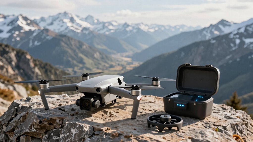 portable drone travel features