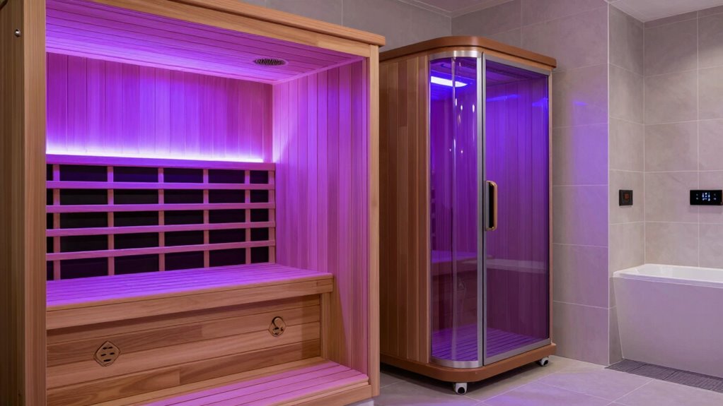 portable or built in sauna