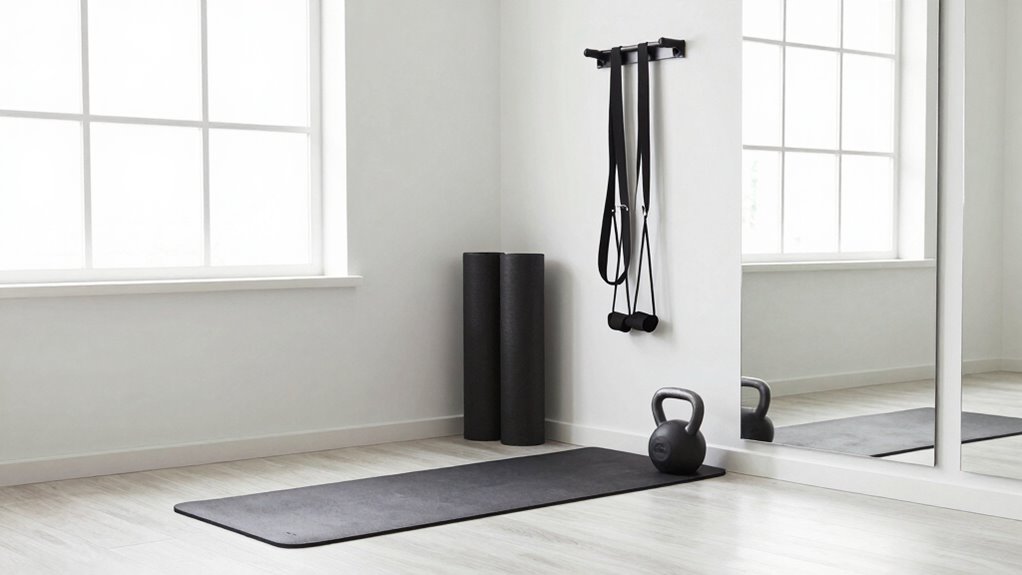quiet space efficient workouts
