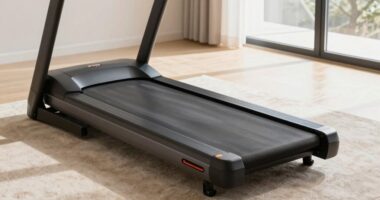 silent efficient walking surface