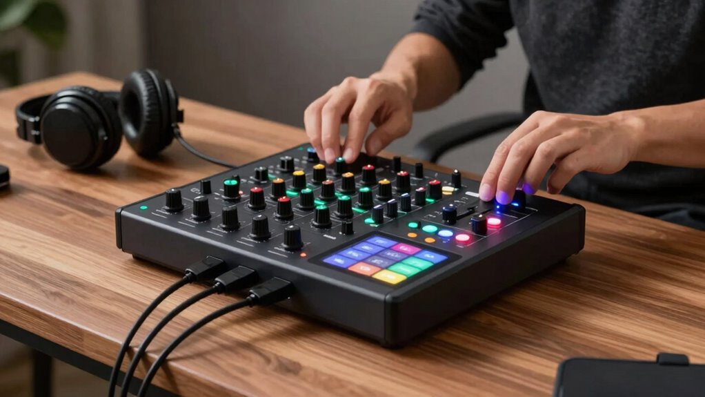 user friendly mixer features