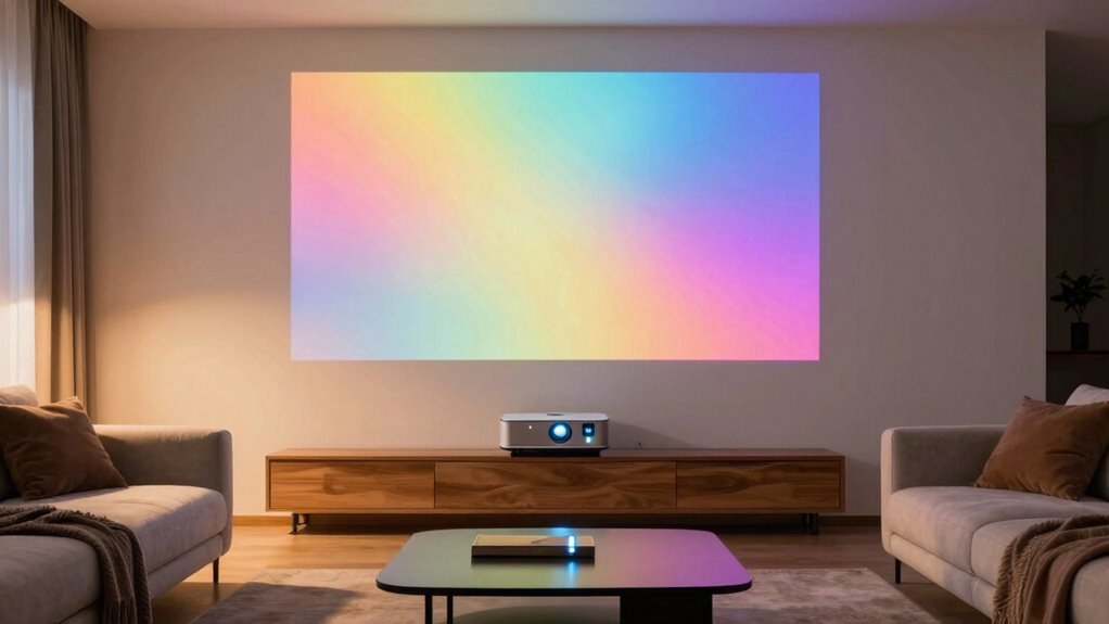 versatile high quality home projection