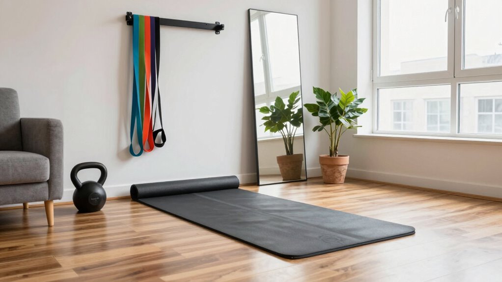 versatile space saving workout equipment