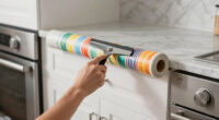 A “Jaw-Dropping” Kitchen Redo Only Used Paint and Peel-and-Stick Paper