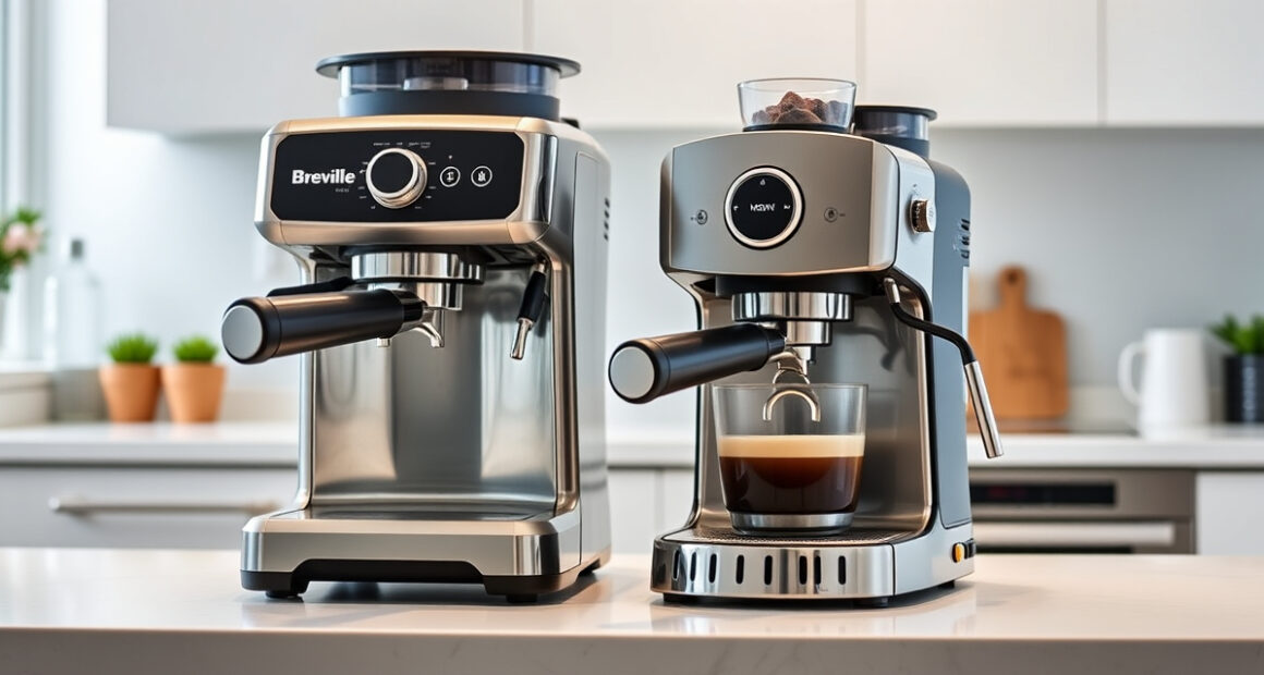 Best Breville Espresso Machines for Small Counters