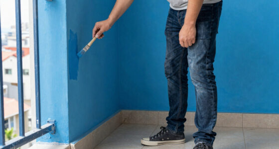 Before And After: IKEA Tiles And A Bright Blue Paint Made This Balcony Unrecognizable