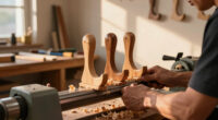 How I Made These Designer-Worthy Coat Hooks On A Lathe