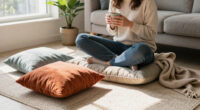 10 Floor Cushions That Instantly Create Cozy Reading Nooks (And Extra Seating!)