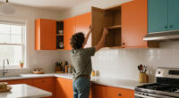 A Bland '70S Kitchen Became Warm And Modern After 1 Bold Design Choice