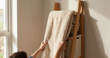 Aldi's Best-Selling Blanket Storage Ladder Is Finally Back